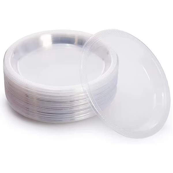 China Professional Manufacture Party Disposable Portion Plastic Dinner Plates Bulk