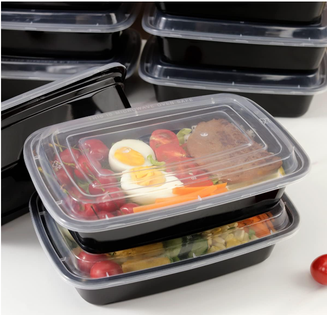 Bandeja de Plástico PP Antibacteriana Premium para Embalagem Segura de Alimentos