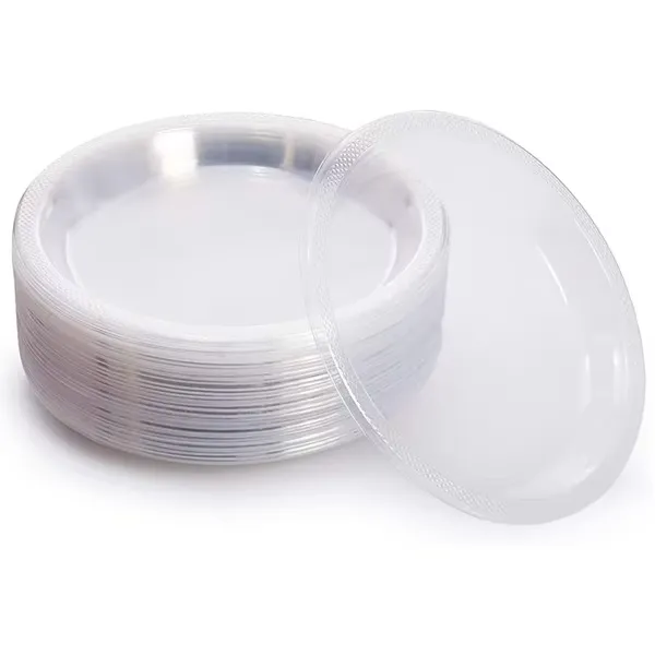 Compostable Bagasse Plates for Sustainable Dining