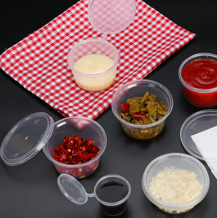 Cutie prânz PP premium cu recipient pentru sos pentru toate nevoile dumneavoastră alimentare