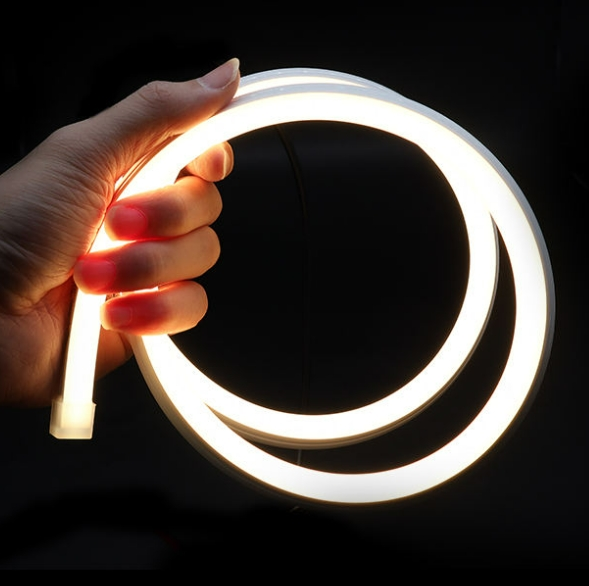 10*10 seitlich emittierendes wasserdichtes Silikon-Lichtband