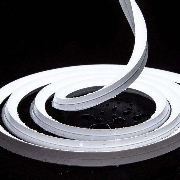 16*16 seitlich emittierendes wasserdichtes Silikon-Lichtband