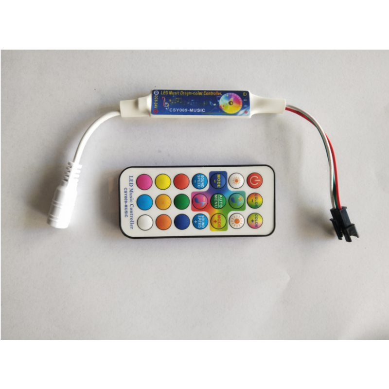 LED-bunte Whitebox-Musiksteuerung (mit eingebautem Mikrofon)