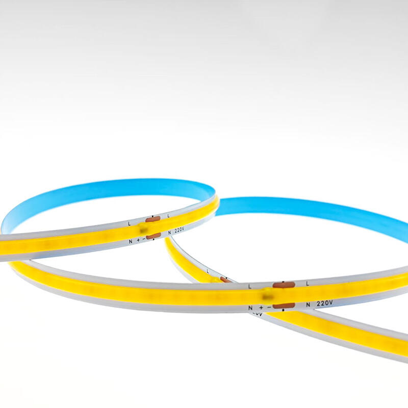 Høyvolts COB lysstripe ODM/OEM ekspert: 110V/220V COB-240D-8MM skreddersydd belysningsløsning til deg