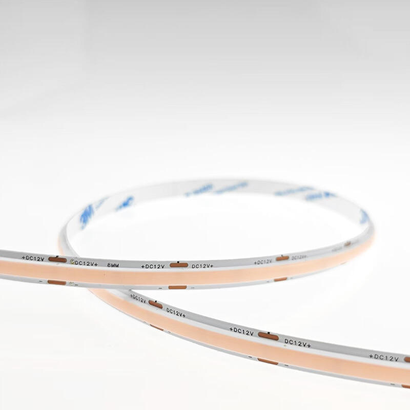 Professional ODM/OEM high voltage COB-256D-8MM light strip, lighting up unlimited commercial possibilities