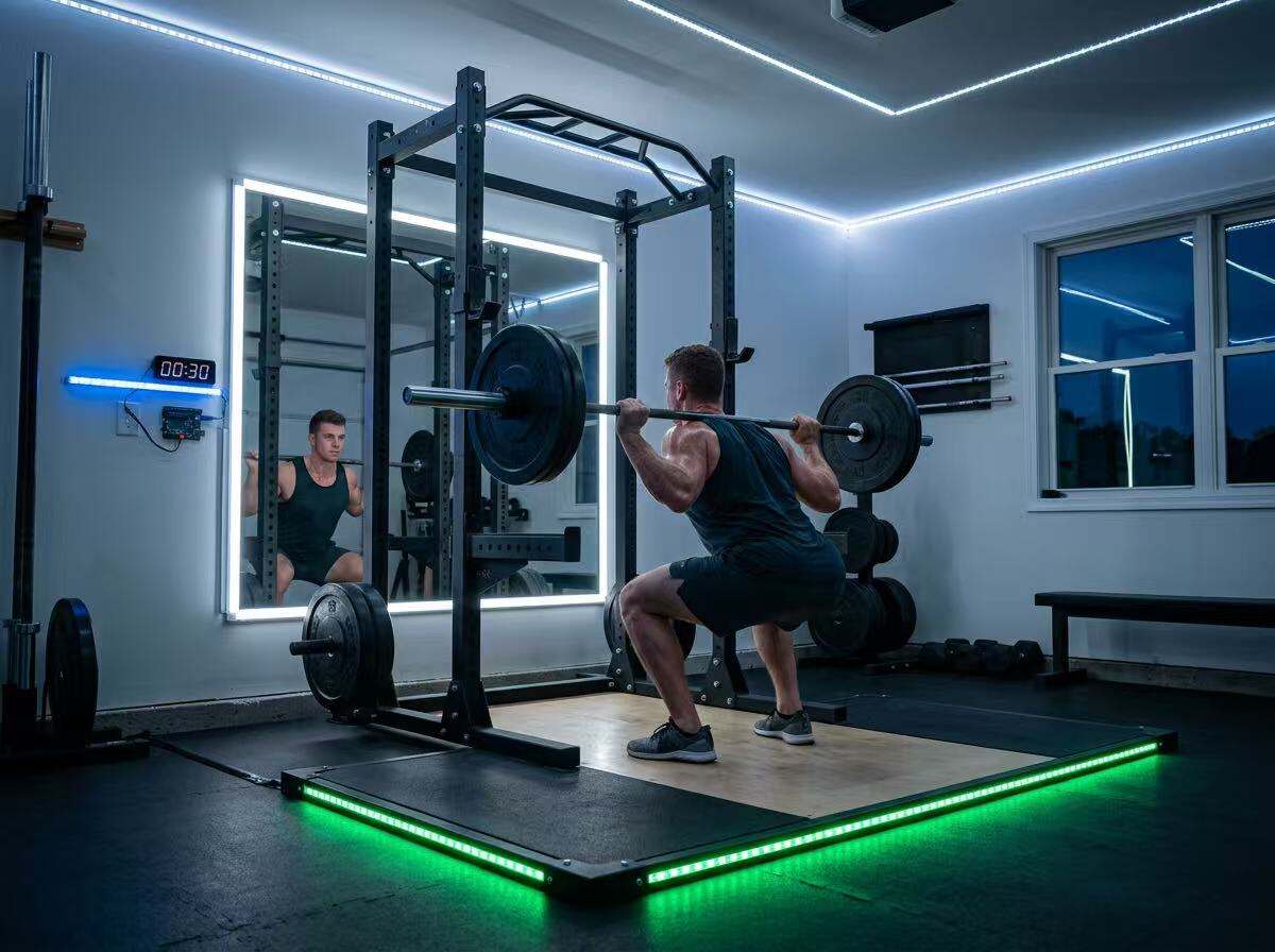 How LED Strip Lights Are Revolutionizing Home Gym Performance