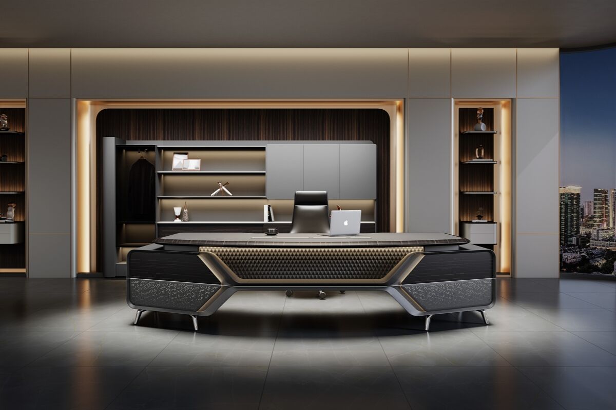 Xiangshi's Executive Desk Wins Prestigious OFDA 2025 Innovation Design Award-1