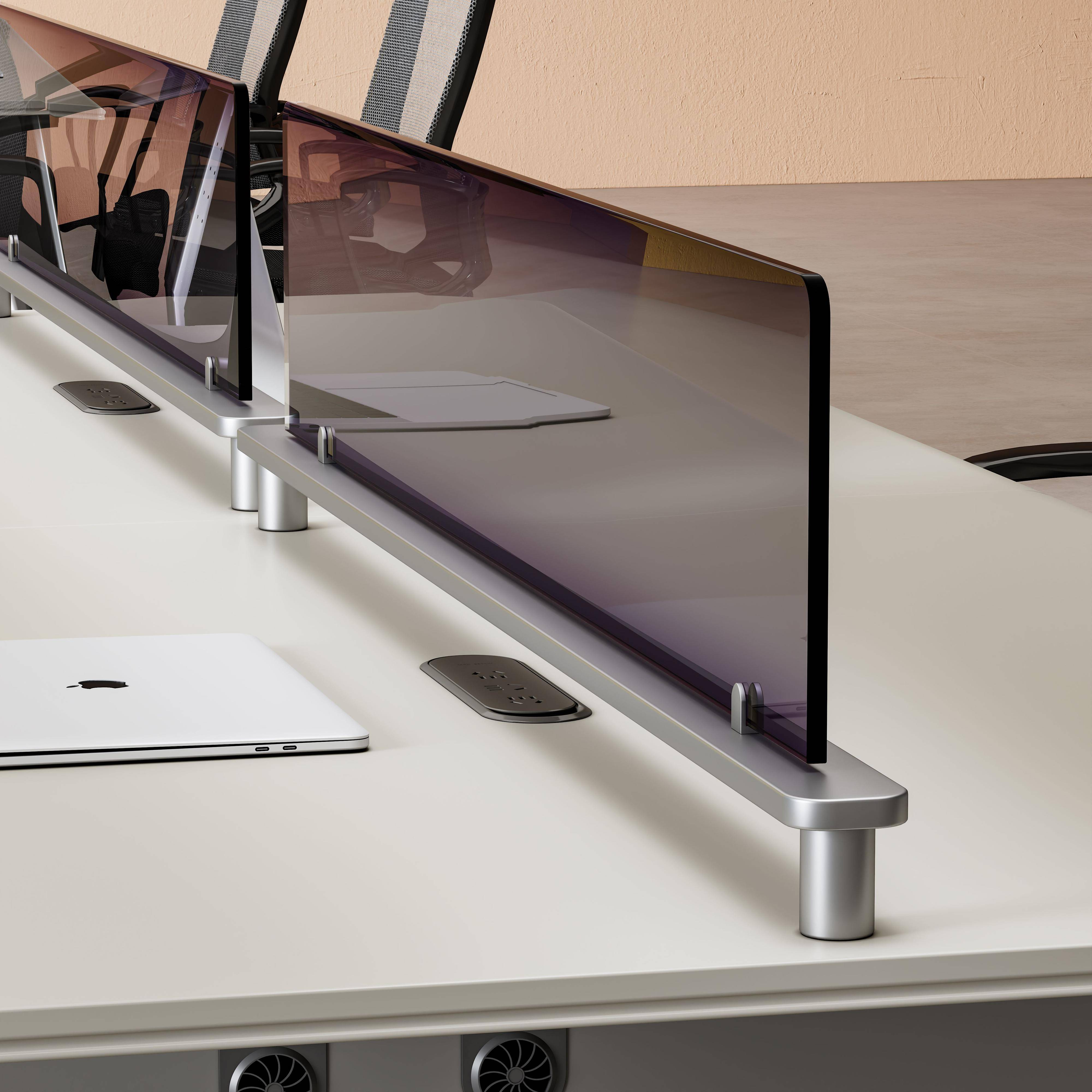 Office desk and chair for employees, screen cabinet partition workstation, minimalist office computer desk