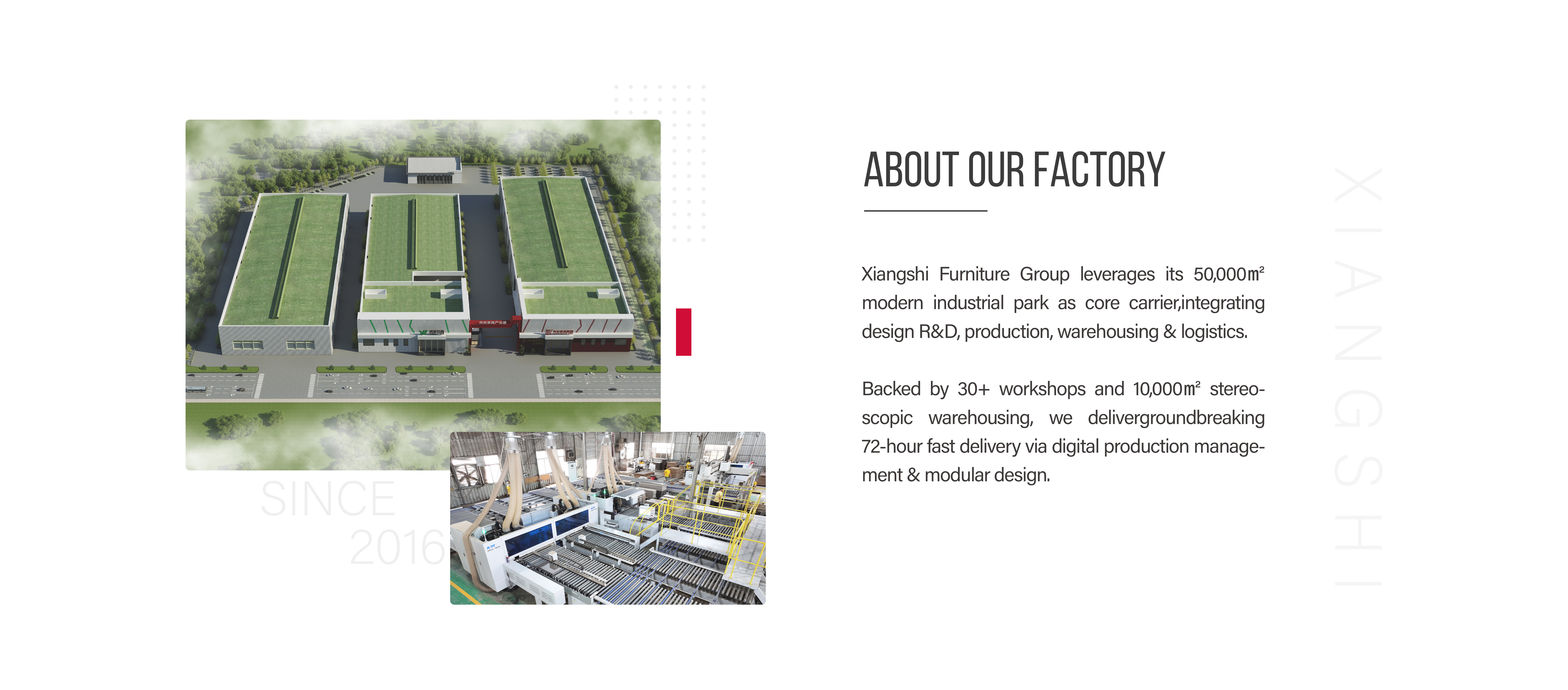 ABOUT OUR FACTORY