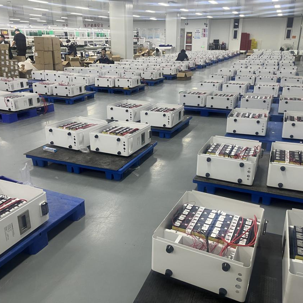 Wall mounted low voltage battery for South America market.