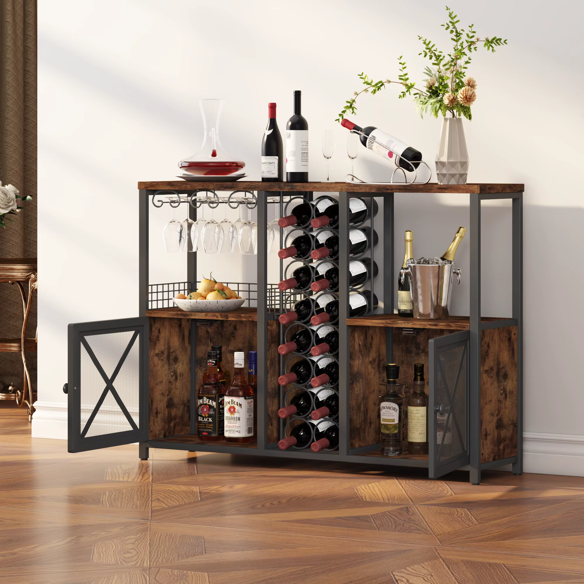 Wooden VS Metal Wine Racks Which Material Fits Your Needs