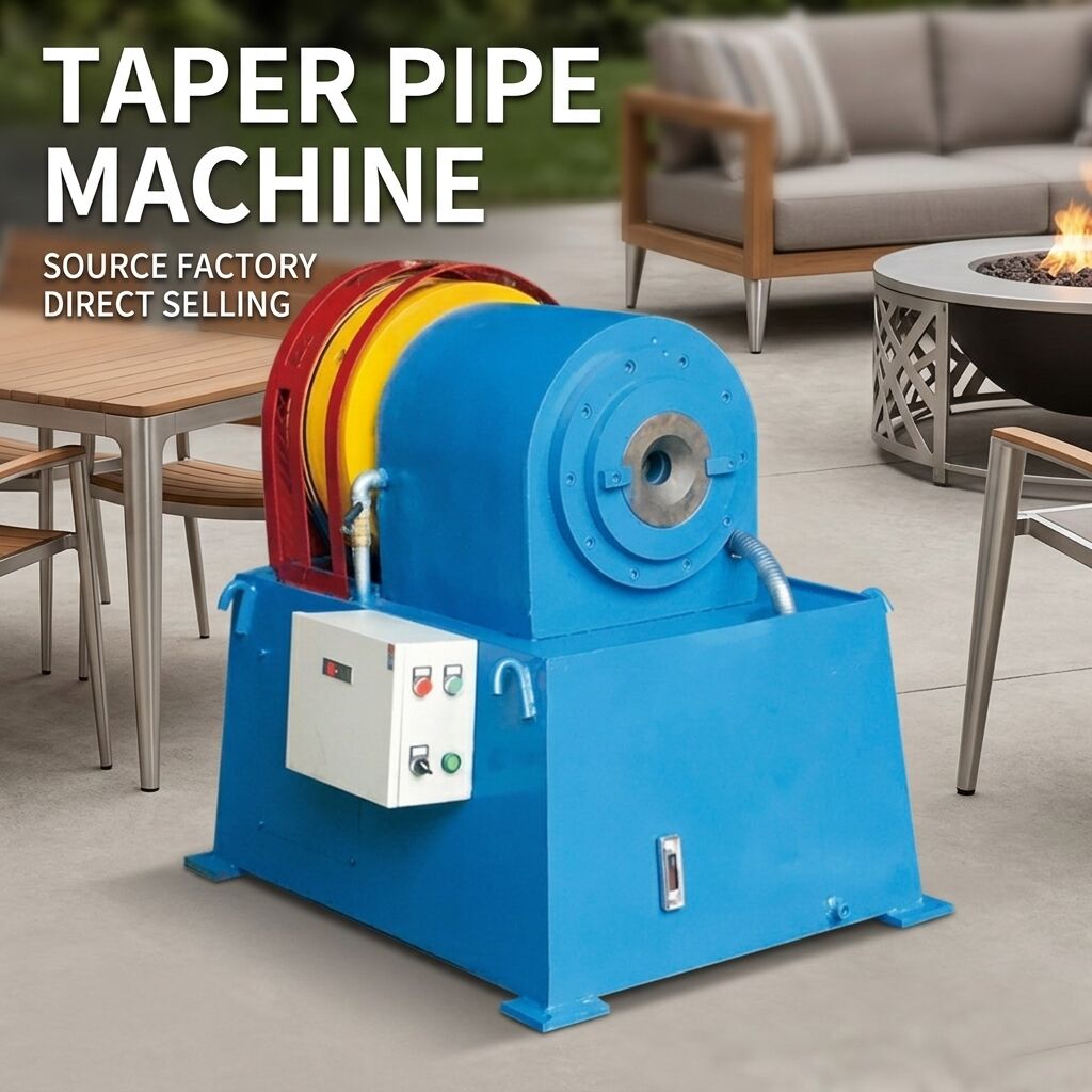 Good Quality Copper Pipe Swaging Cone Tube End Forming Embossing Machine for Furniture Legs