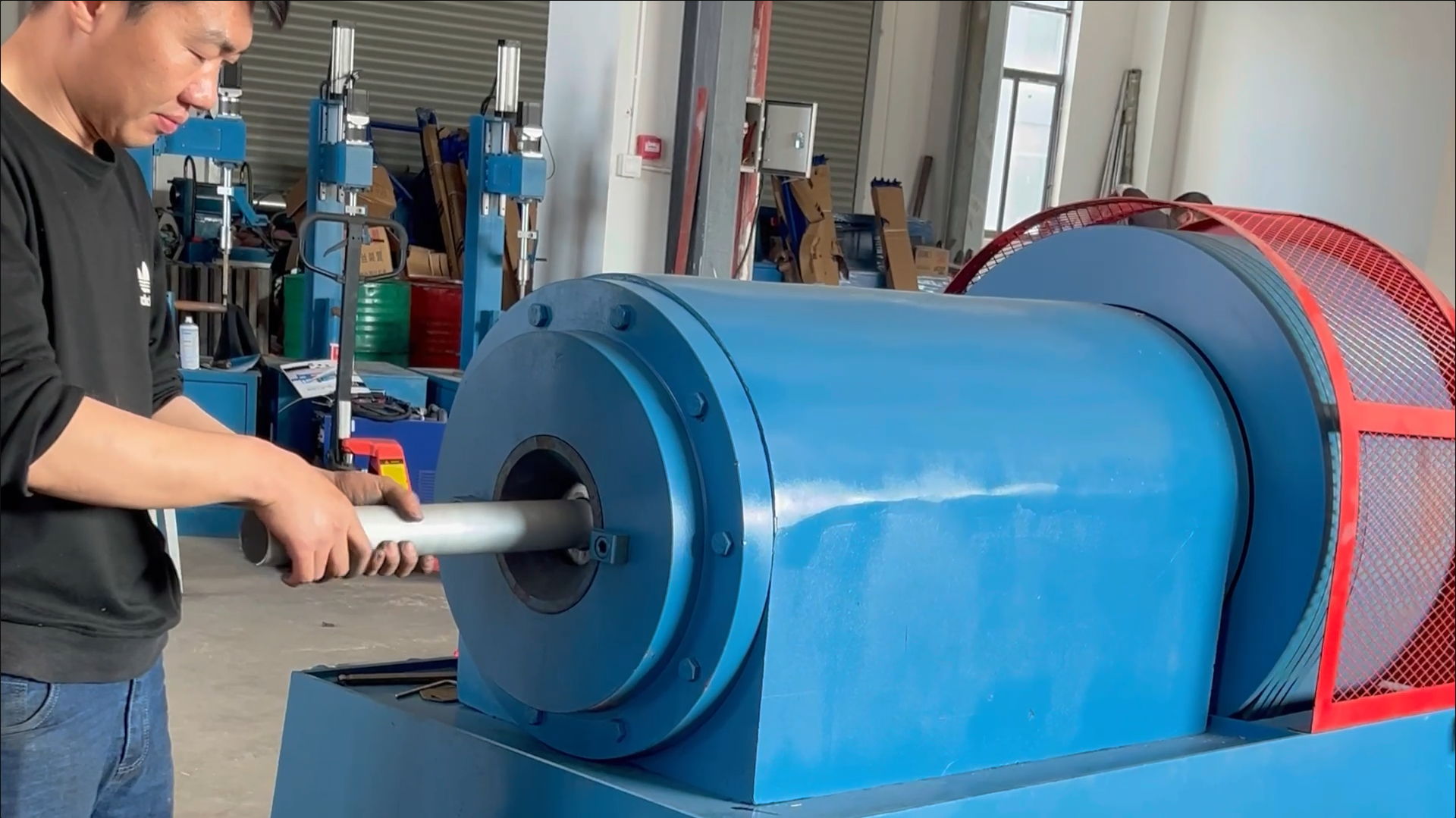 Tube Tapering Machine&Square Forming