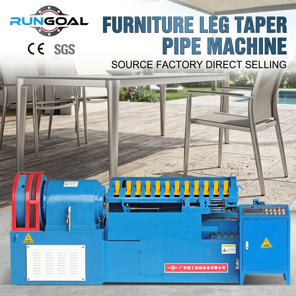 RUNGOAL Automatic Furniture Sofa Leg Cone Tube Cone Manufacturing Machine Pipe End Molding Machine