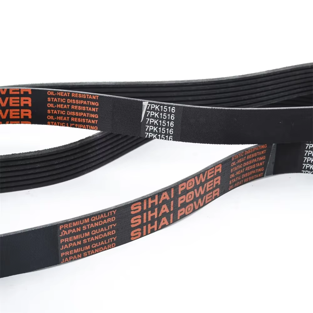 HNBR Automotive PK V Ribbed Belt Cutting Service Rubber Transmission and Fan Belt for Car Engine and Machine Application details
