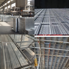 225x38mm Pre- galvanized Steel Plank factory