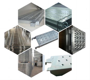 W300 Hooked Steel Plank for System Scaffolding manufacture