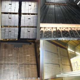225x38mm Pre- galvanized Steel Plank supplier
