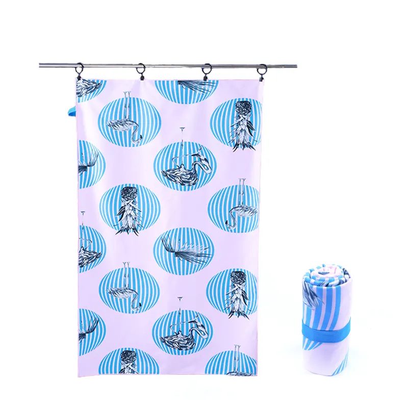 How do custom beach towels enhance branding for beach clubs and resorts?