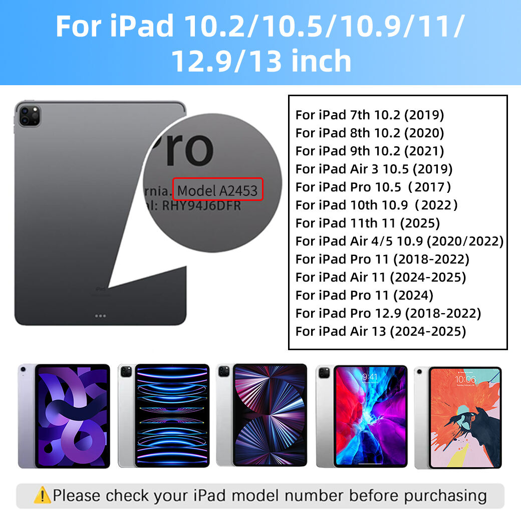 ergonomic detachable wireless keyboard for ipad pro 11  air 109 with foldable magnetic strip-13