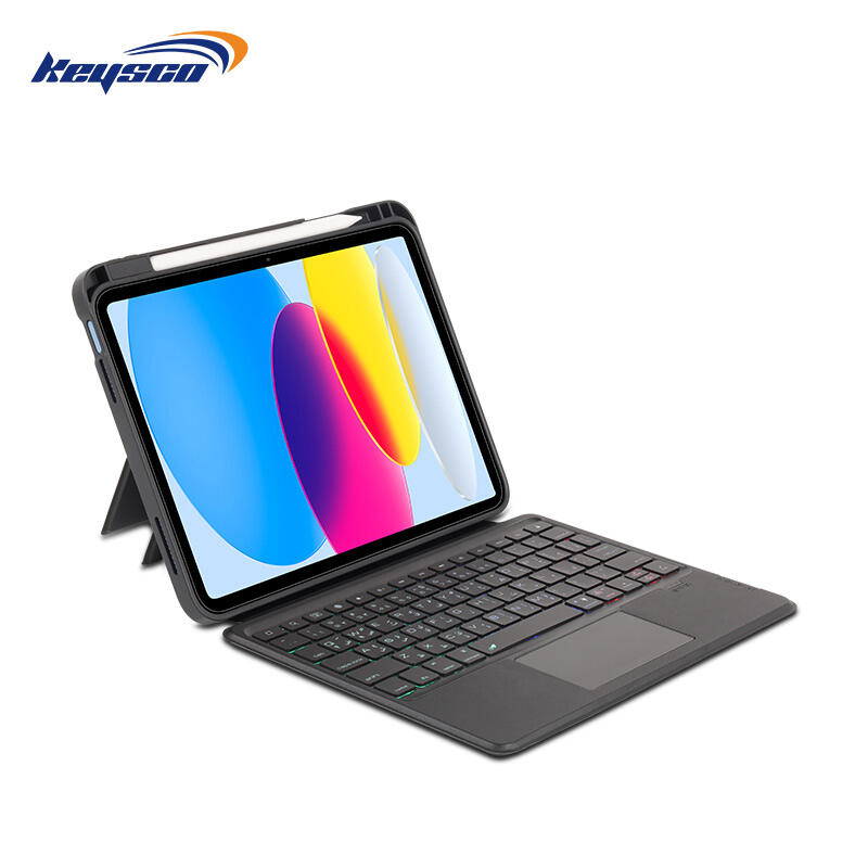 Ergonomic Detachable Wireless Keyboard For Ipad Pro 11 & Air 10.9 with Foldable Magnetic Strip