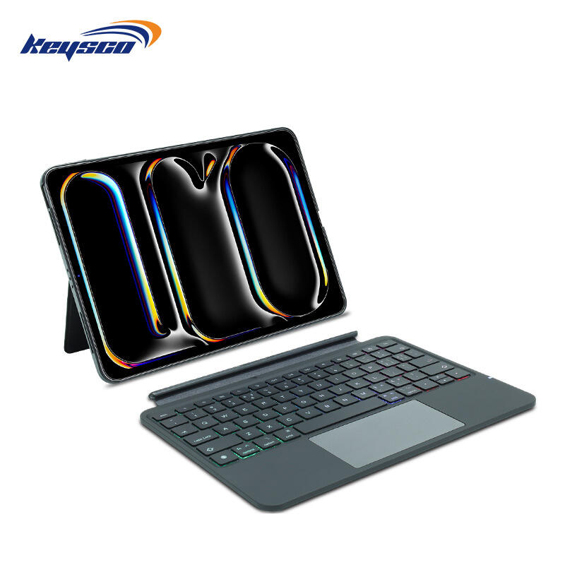 iPad Detachable Keyboard Case with Silent Scissor Keys: Perfect for On-the-Go Typing For Ipad Pro 11 & Air 10.9