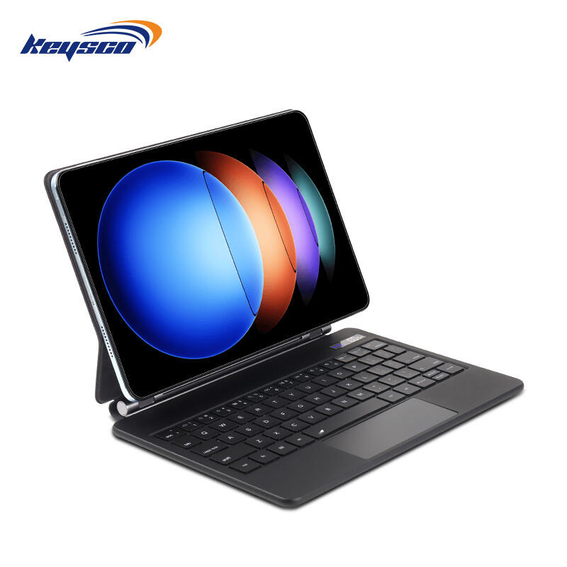 Estuche magnético ultradelgado con trackpad inalámbrico BT mágico, teclado con retroiluminación para Xiaomi MIPAD 6S PRO de 12.4 pulgadas