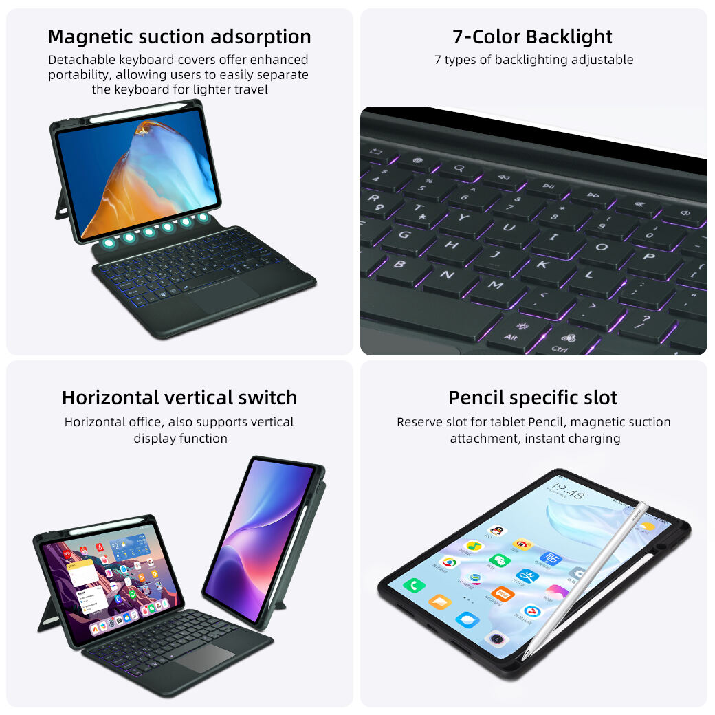 innovative huawei matepad pro 11 2022 magic keyboard with backlit keys for ultimate productivity-12