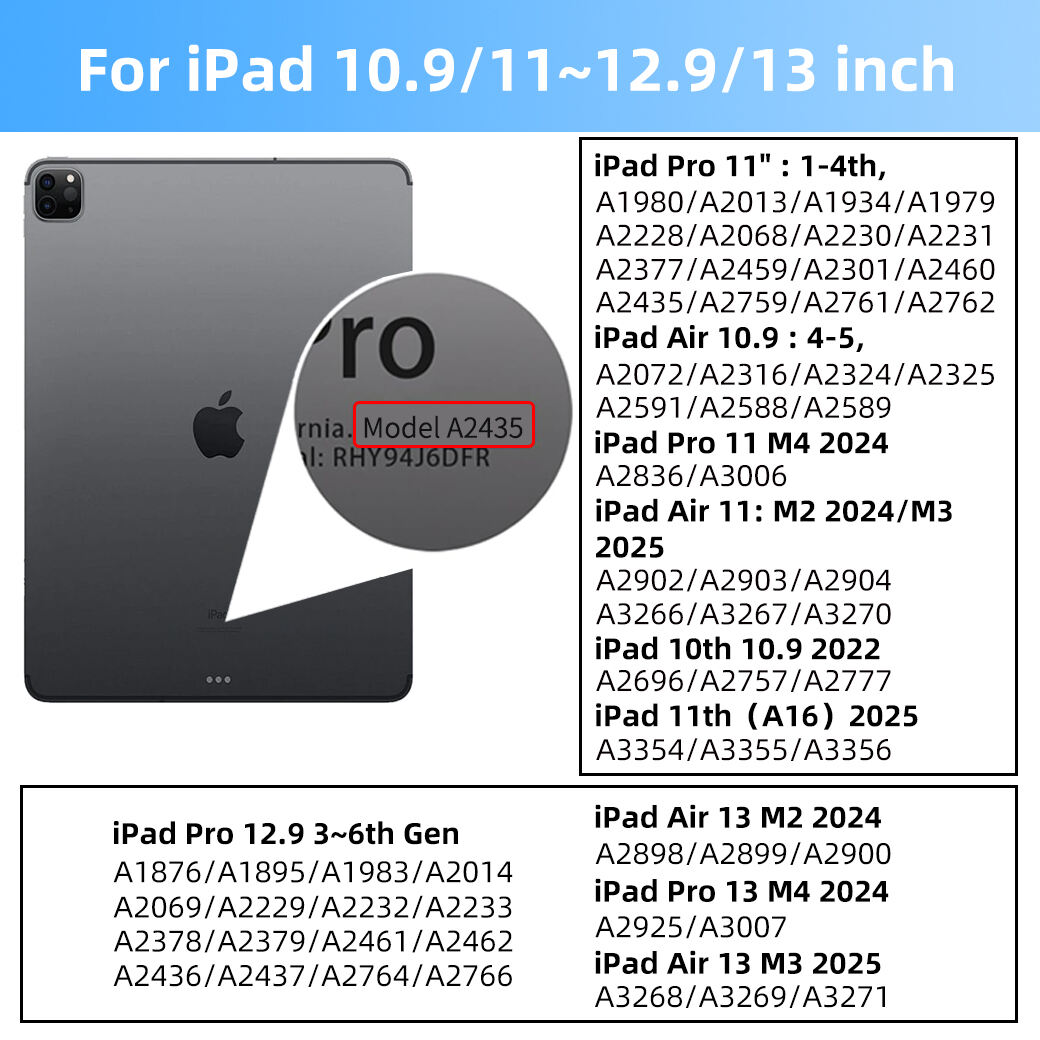 precision   crafted aluminium alloy magic keyboard case for ipad with led display screen-15