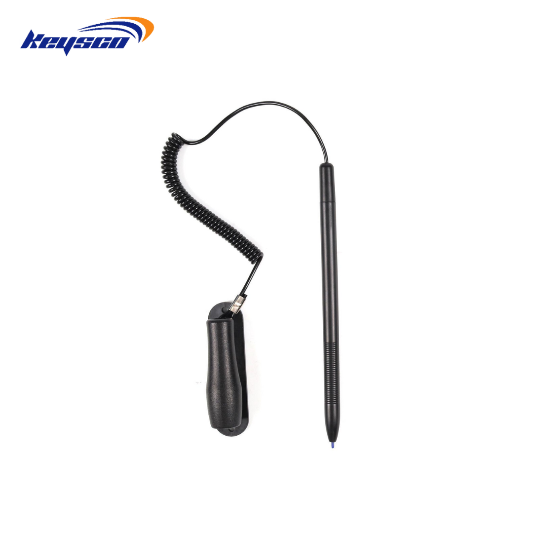 Estilógrafo Promocional de Toque con Pantalla de Dibujo, Punta Dura, Cable de Resorte para POS, PDA, PC Industrial, Navegador de Coche, Máquina Resistente