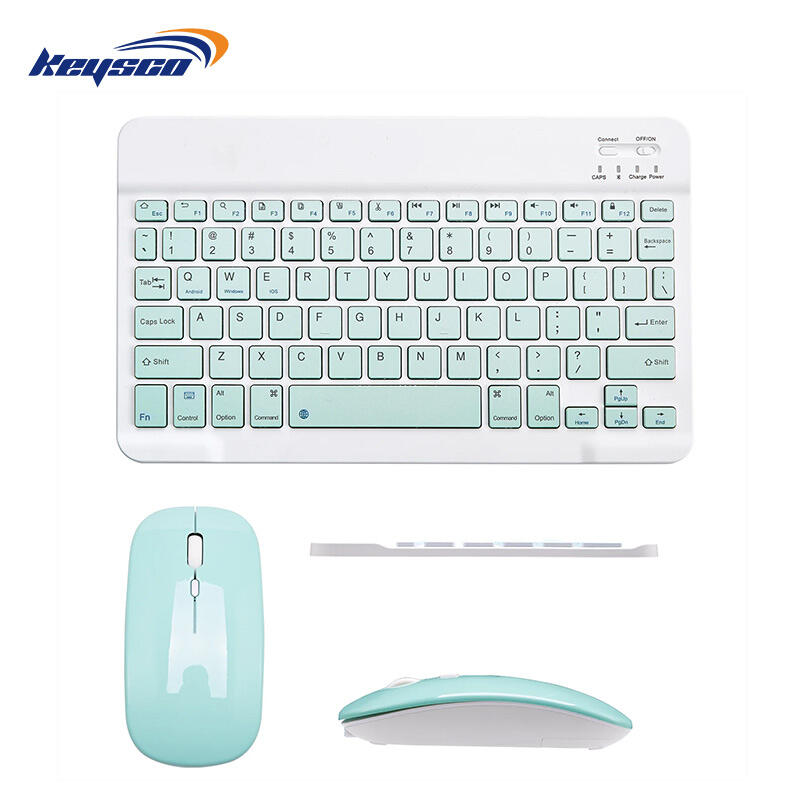 Multi-Color Customizable Language USB Wireless ABS Backlit Keyboard Mouse Set for Office & Home Use - Supports 20+ Languages Including Russian & Korean
