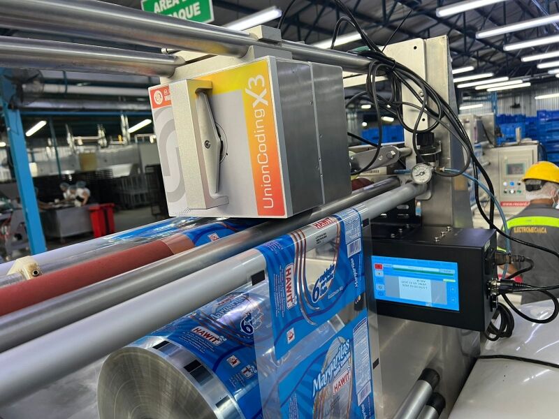 Expiry Date Coding Machine Thermal Transfer Overprinters UNIONCODING-X3 Qr Code TTO Thermal Printer Machine