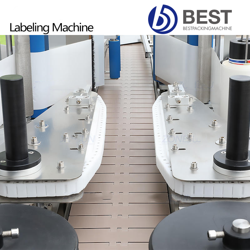 Commercial Automatic Cylindrical Bottle Positioning Labeler: Business-Ready