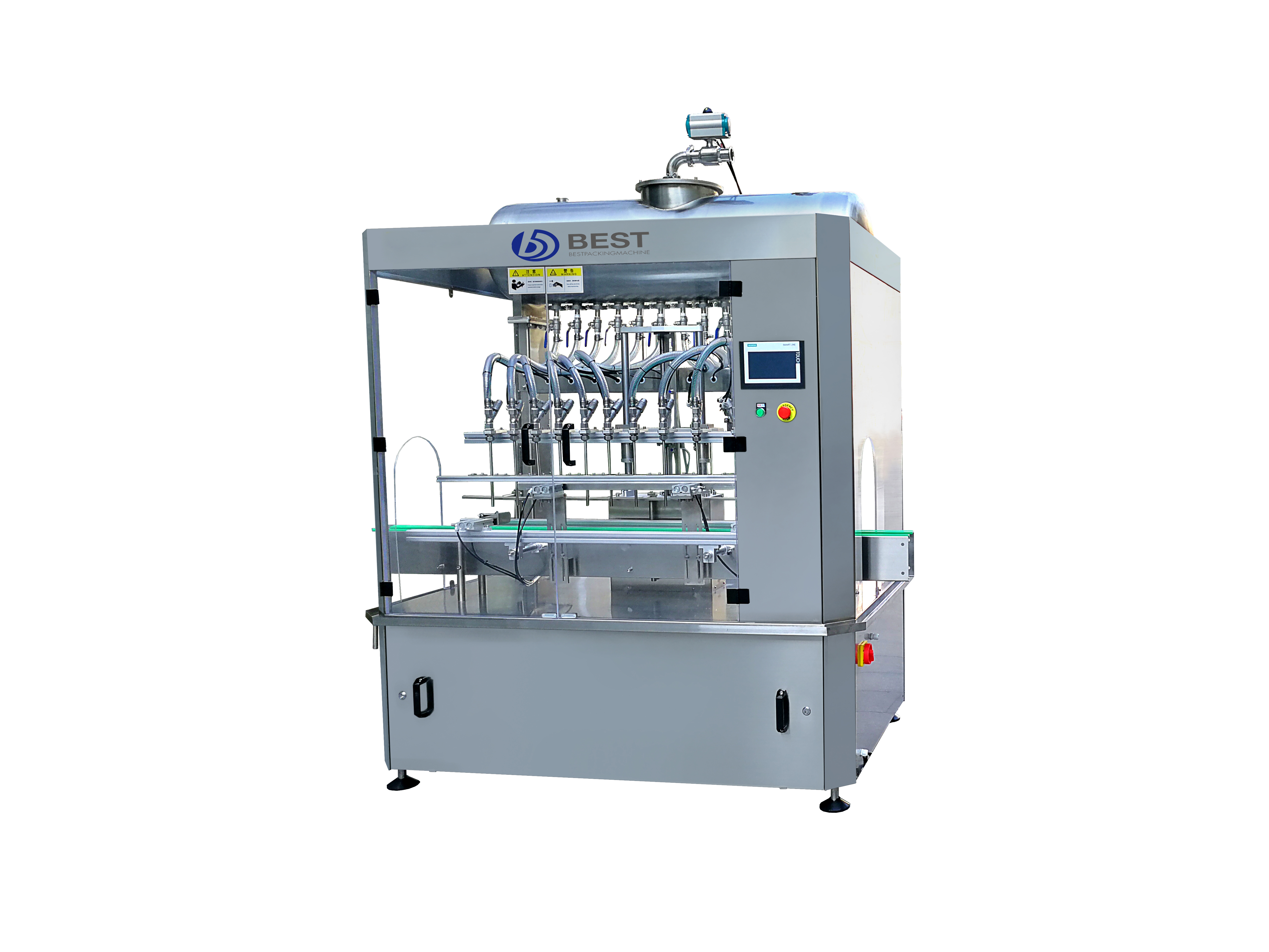 12-Head Gravity Liquid Filling Machine