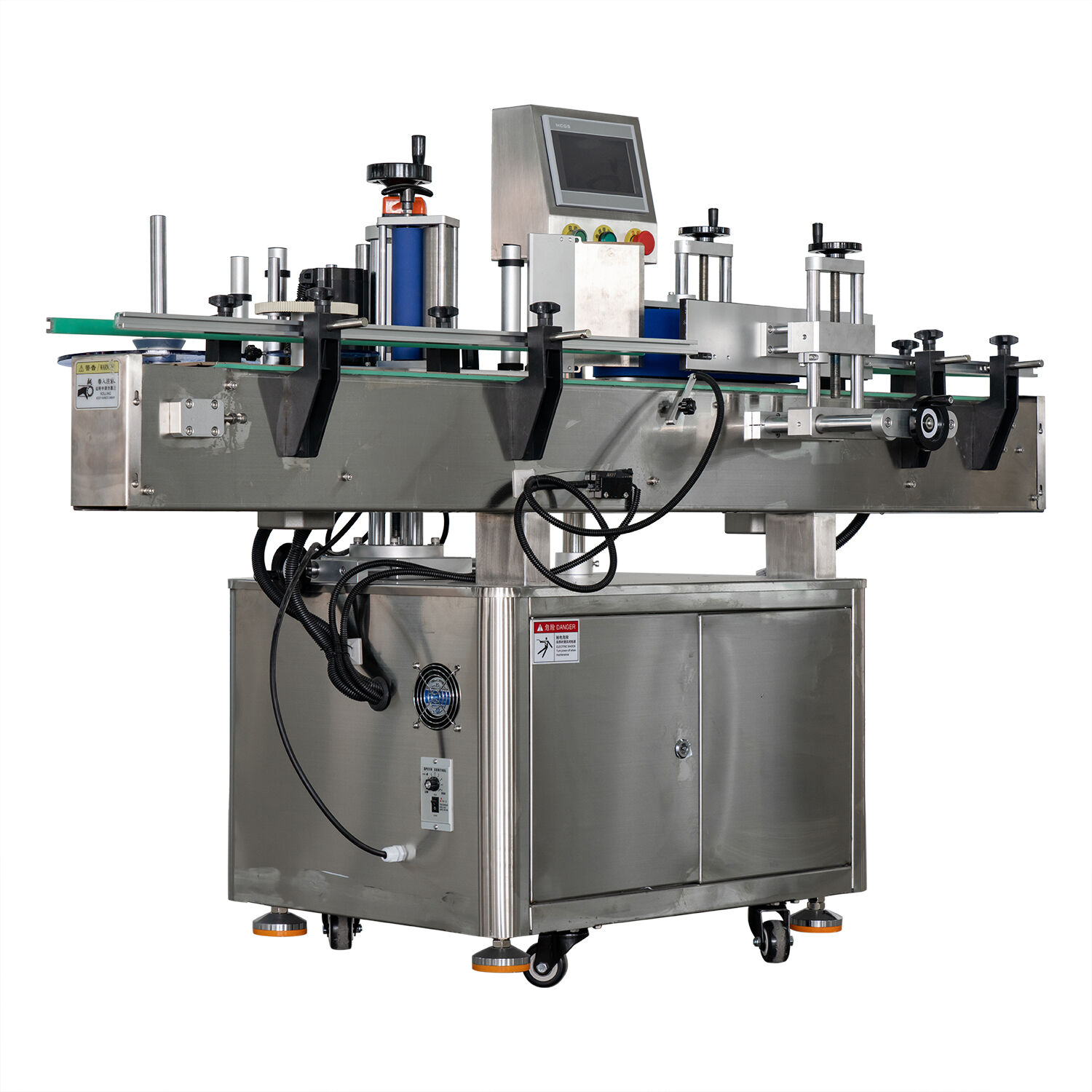 Automatic Flat and Oval Bottle Labeling Machine for Shampoo and Cosmetic