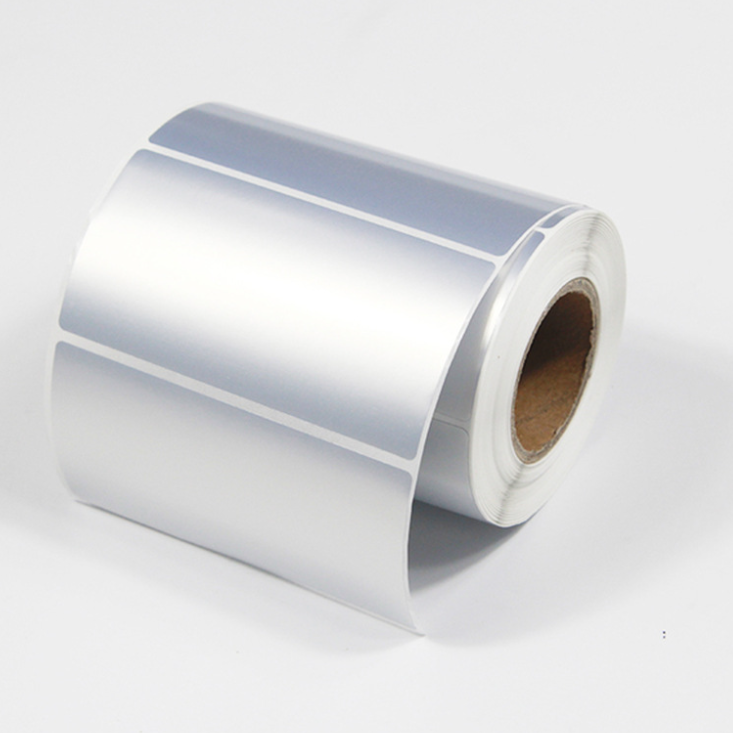 Multi-Size Matte Metallic Silver Label Paper - Self-Adhesive for Business & Home