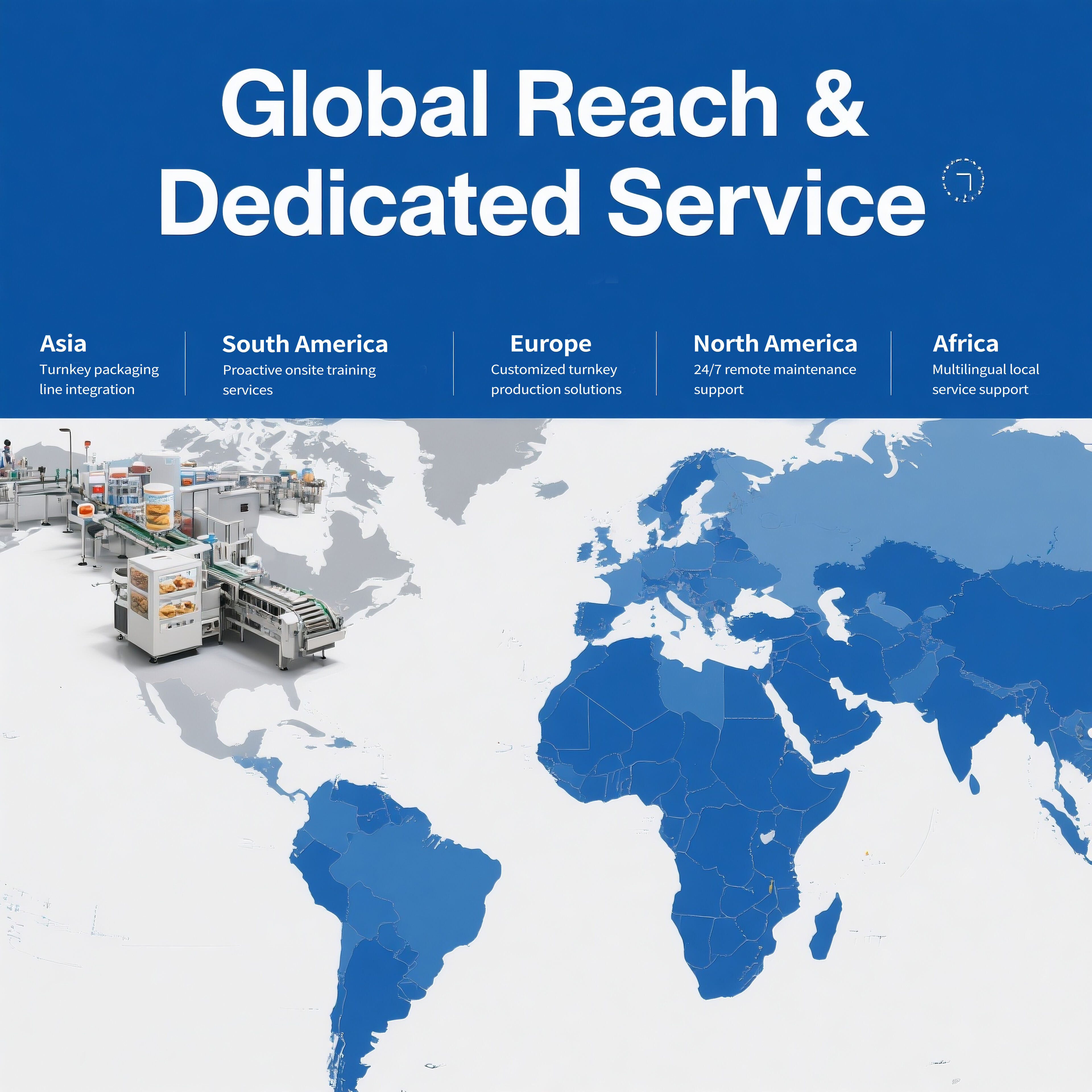 Global Reach & Dedicated Service