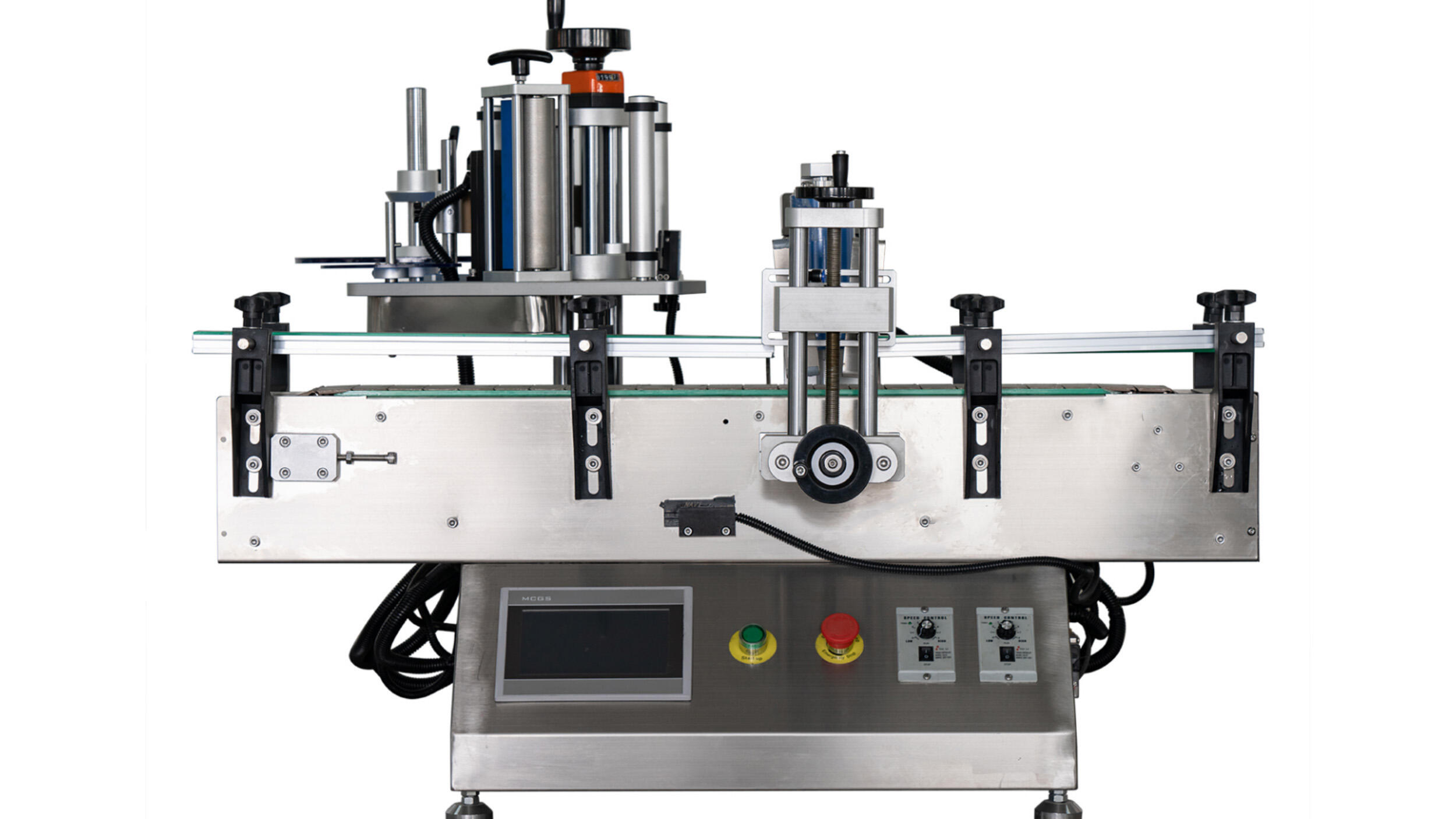 Desktop Positioning Round Bottle Labeling Machine