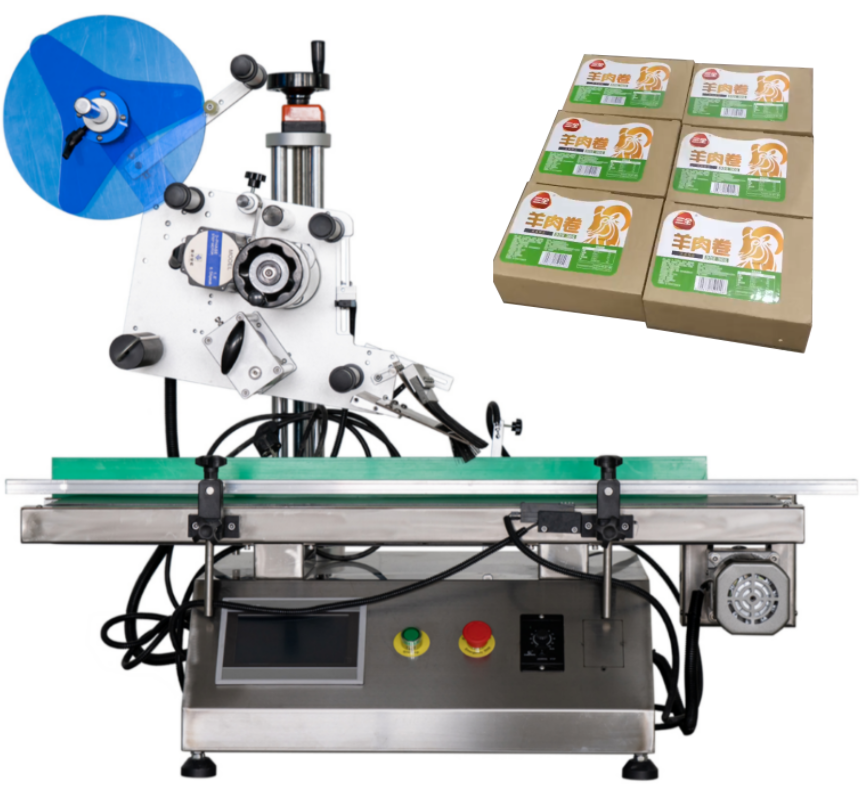 Which auto top label applicator fits small batches?
