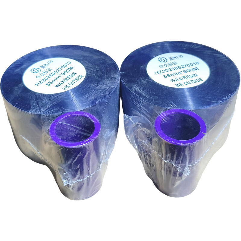 High Contrast Color Tto Ribbon for Accurate Barcode and Qr Code Printing