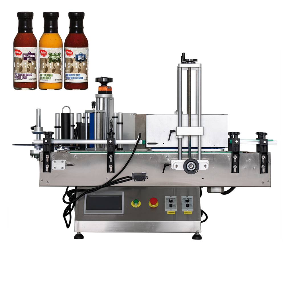  High Speed Automatic Sticker Small Cylinder Tube Round Vial Tabletop  Labeling Machine