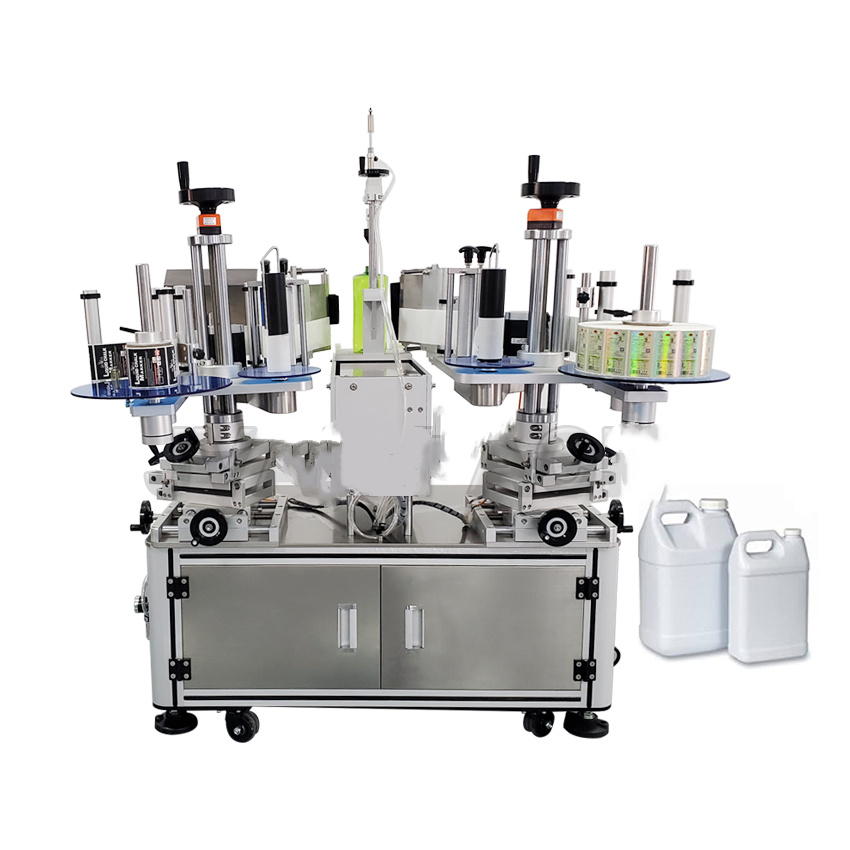 Applicateur automatique de labels deux côtés pour bouteilles en plastique : Efficace pour les récipients en plastique