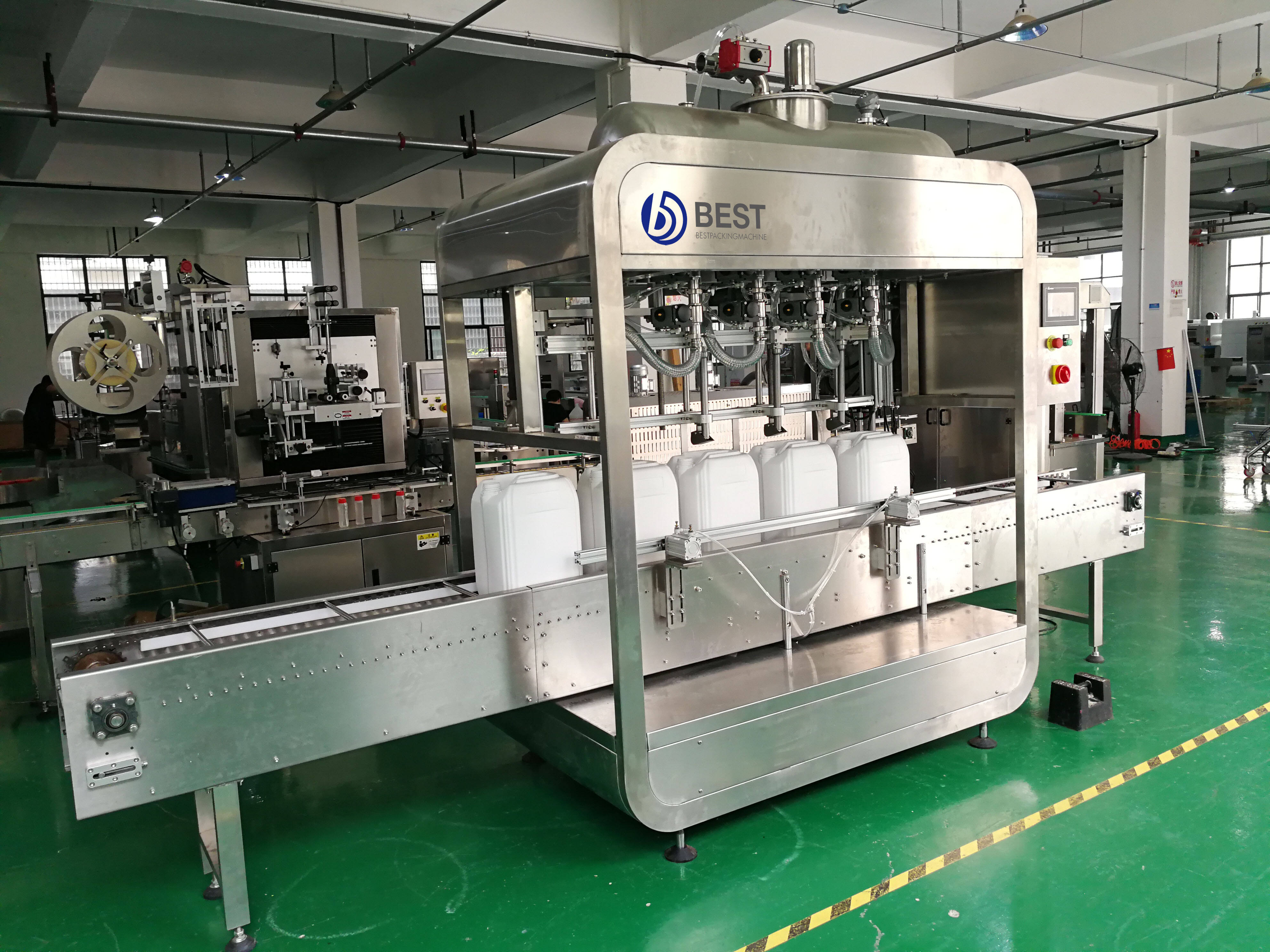 Multi-Head Liquid Weighing Filling Machine supplier