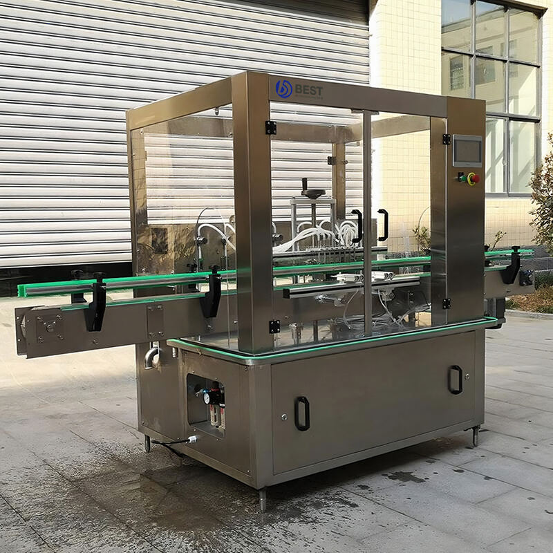 6-head Gear Pump Liquid Filling Machine factory