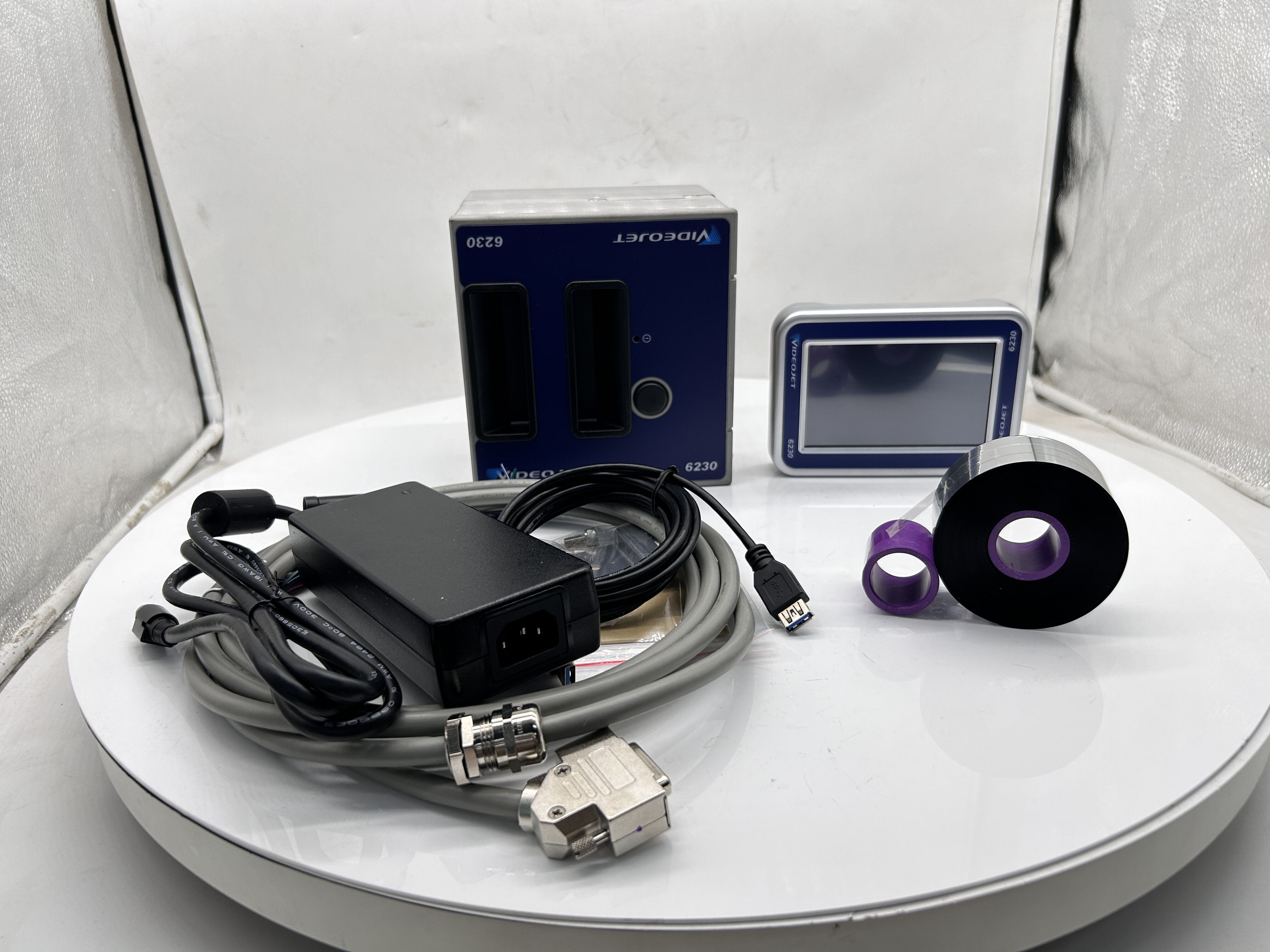 Xot sotuv FC32 TT0 printer 6230 termik o'tkazish orqali printerini almashtirish 32 mm partiyaviy kodlash