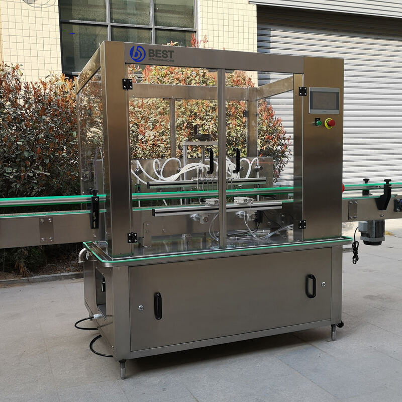 6-head Gear Pump Liquid Filling Machine