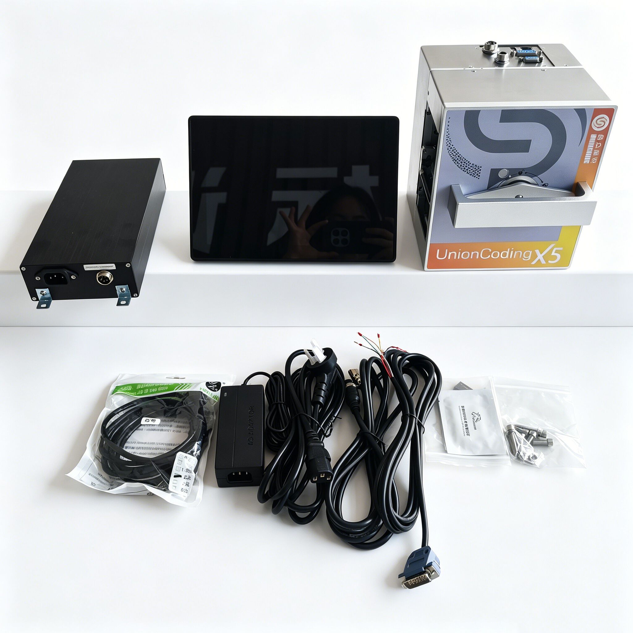 UnionCoding X5 Air-Free TTO Coder 32/53mm Print Width 450 Packs Per Min Variable Data Batch Expiry Date Printing Equipment