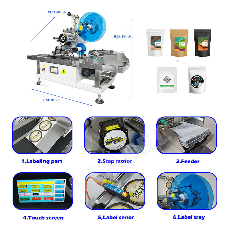 Aplicador Automático de Etiquetas Superior Ingeniería de Precisión – Para Líneas de Envasado Sin Interrupciones