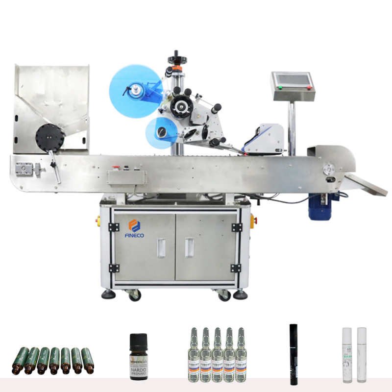 Промисловий горизонтальний автоматичний маркувальник круглих пляшок: для високих обсягів