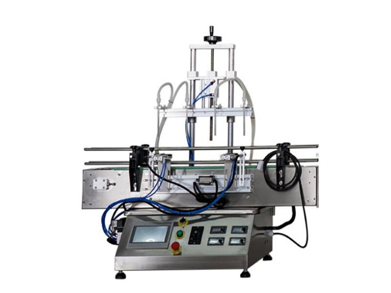 Remplisseuse à piston 4 têtes simple à utiliser : Conviviale pour tous les opérateurs